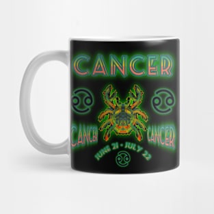 Cancer 2a Black Mug